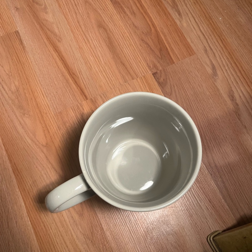 Cream Mug with Fun Text - Picture 2 of 8